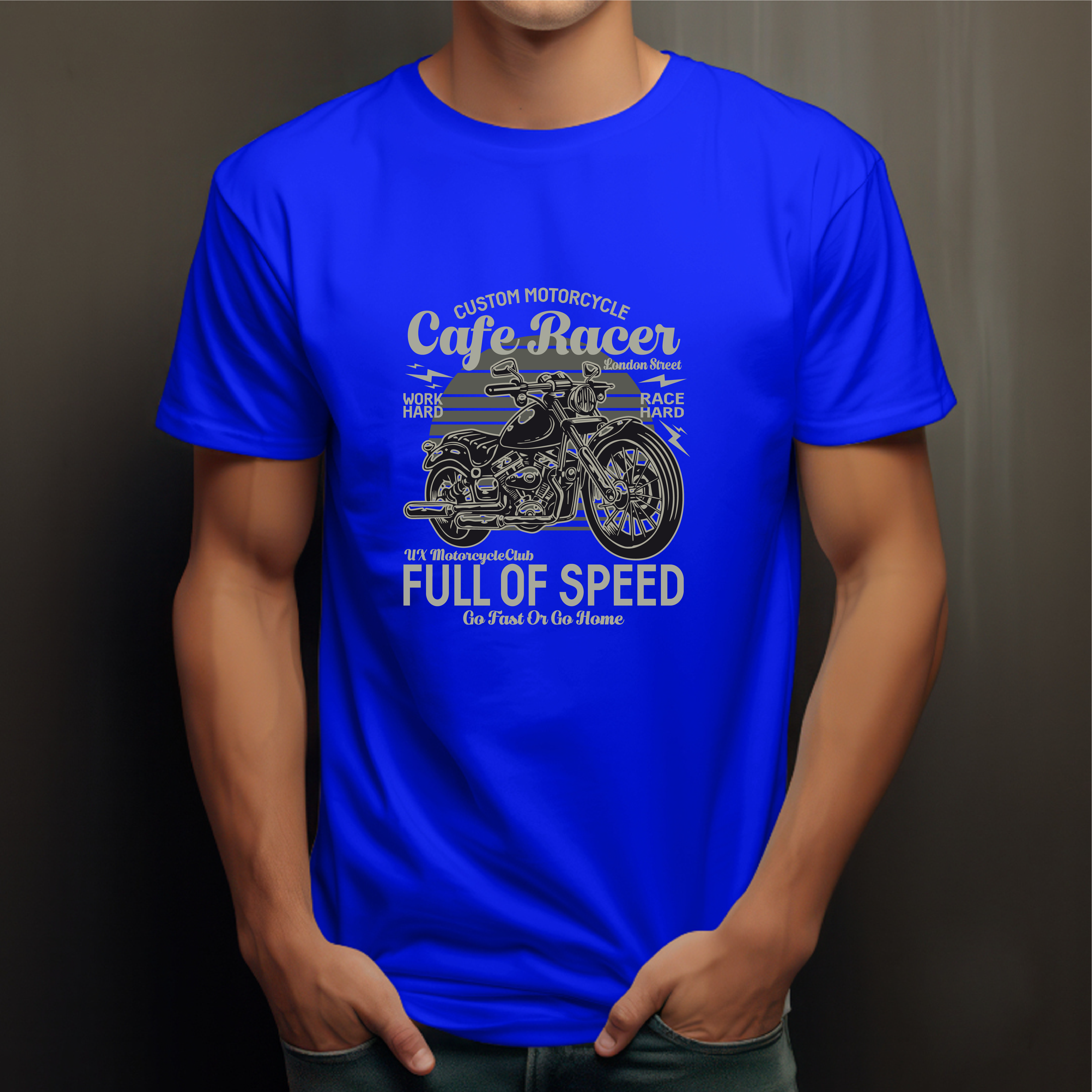 Wonderful Designed T-shirt For Motorbike